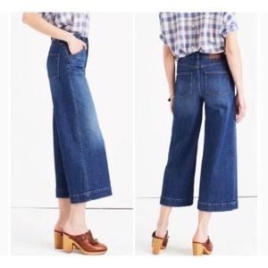 Madewell Wide Leg Crop Jean